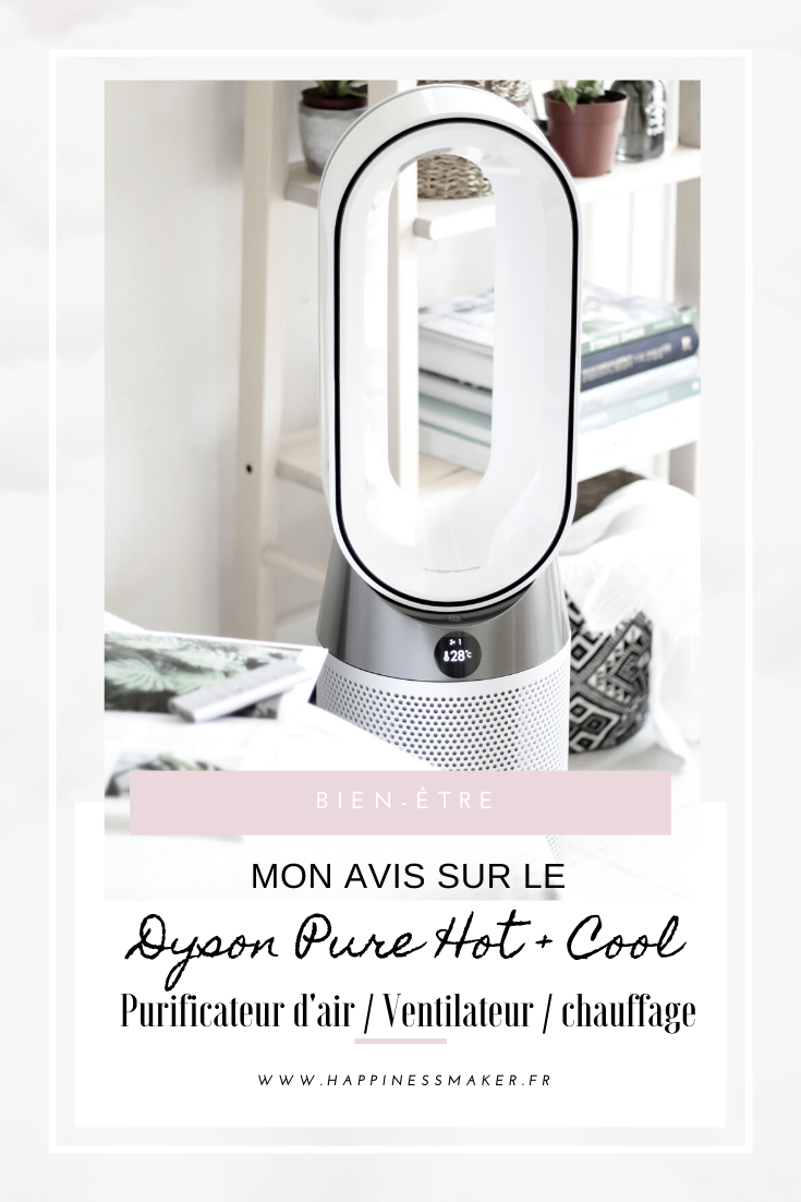 50 euros de remise immédiate sur le purificateur ventilateur chauffage Dyson  Pure Hot + Cool